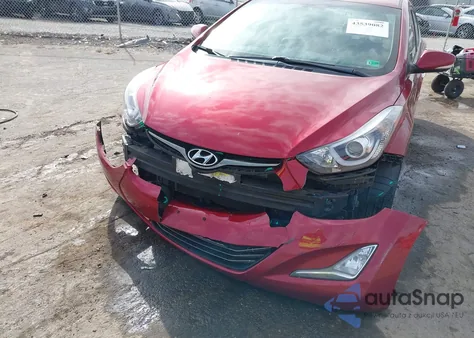 2014 Hyundai Elantra Limited из США, поврежденный, VIN 5NPDH4AE0EH493393